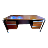 Vintage double box executive desk by Ico Parisi & Alexandro Ferrari for MIM, 1960s