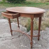 Oval console