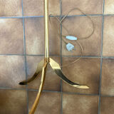 Brass floor lamp