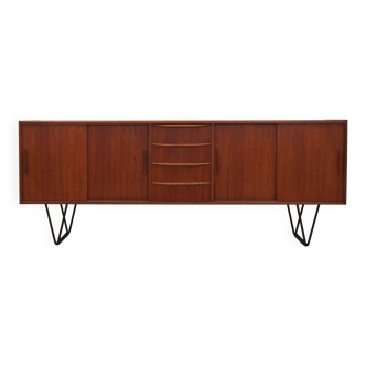 Buffet en teck, design danois, années 1970, production : Danemark