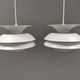 A set of hanging lamps, danish from the 1980s.