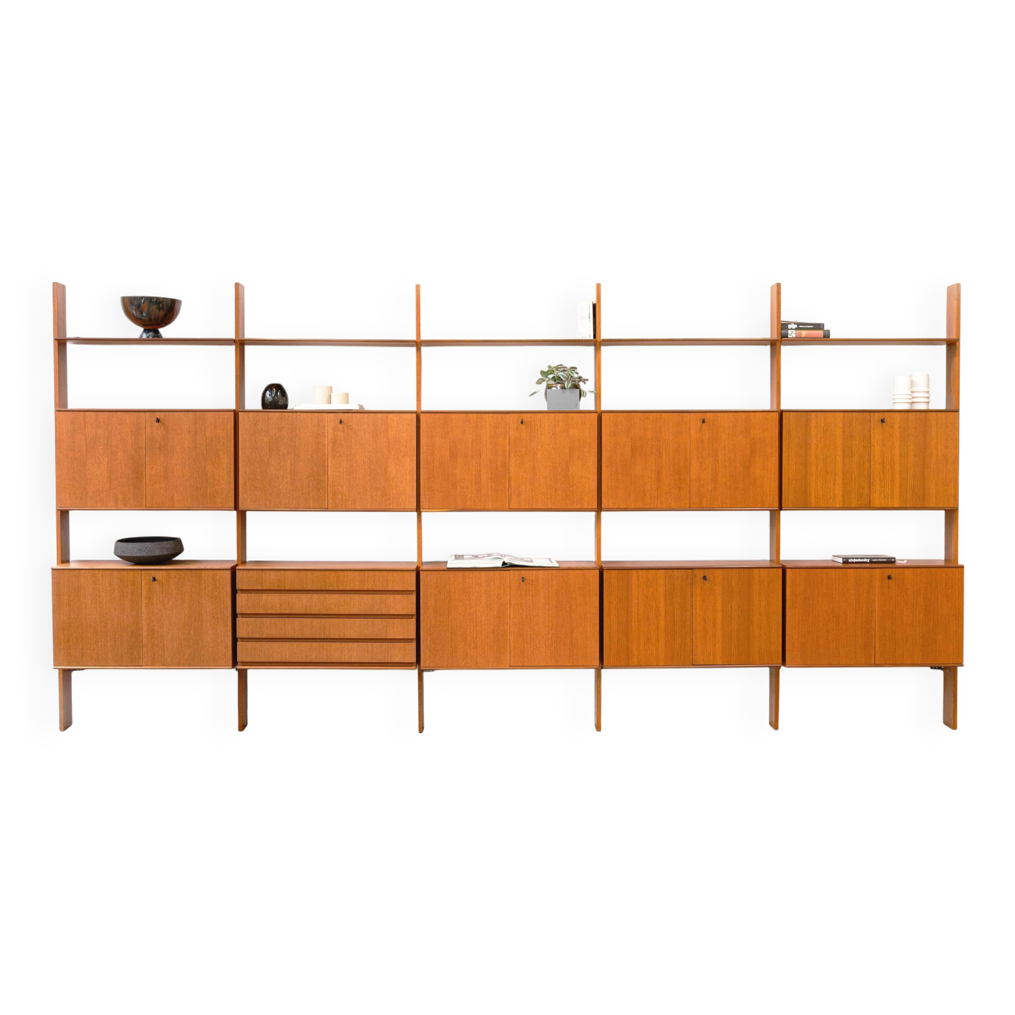 Modular Wall Unit by Peter Petrides for Interna Wandmöbelw