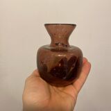Petit vase en verre bullé Biot