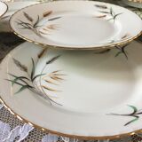 Service à dessert en porcelaine royale de luxe 1960