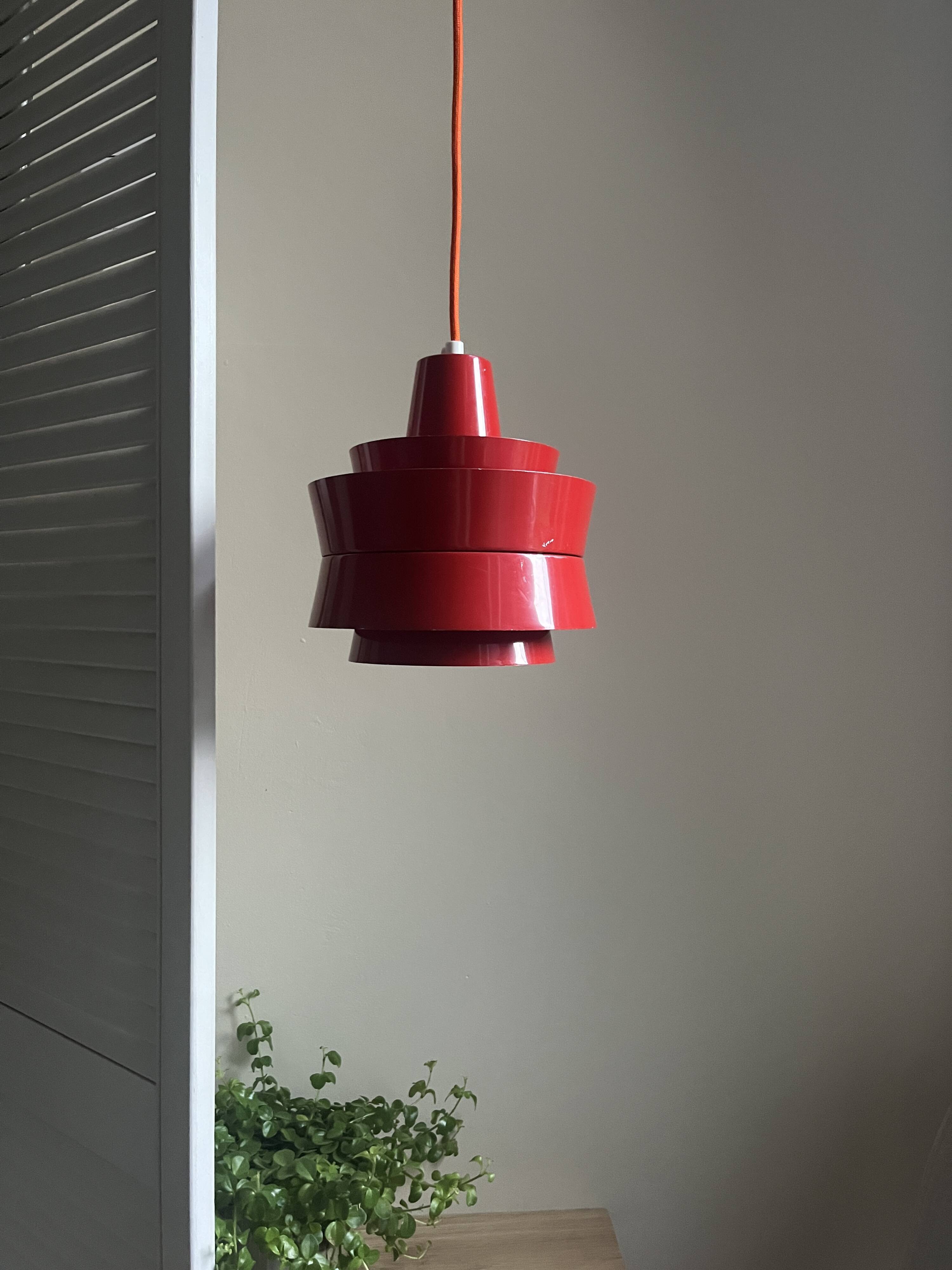 Vintage Trava pendant - Carl Thore - Granhaga - Swedish design lamp
