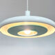 Space-Age Optima pendant lamp, Hans Due for Fog & Morup, Denmark, 1970