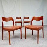 Lot de 4 chaises 1959