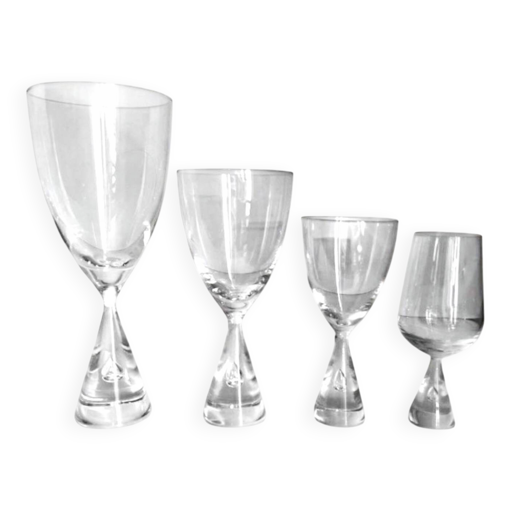 Bent Severin / Holmegaard "Princess" Design service 33 pieces: Denmark 1958