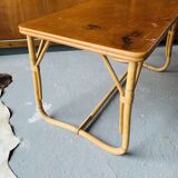Rattan coffee table