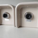 Vintage wall lamp model JET designed by Makio Hasuike for Guzzini.