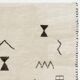 Moroccan Rug, 100% Natural Undyed Wool, Custom Options Available
