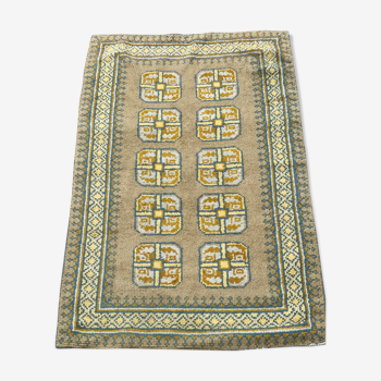 Vintage Scandinavian Style Wool Rug