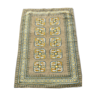 Vintage Scandinavian Style Wool Rug