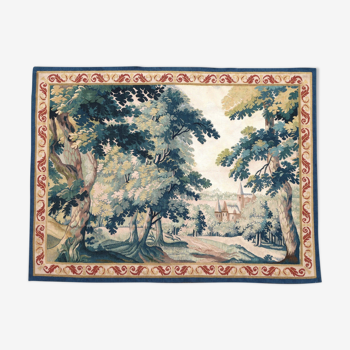French tapestry Aubusson Hamot 1950