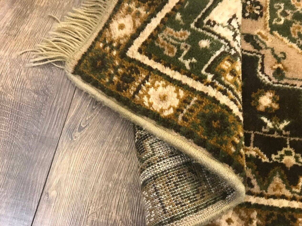 Vintage Turkish Carpet with Medallion Design