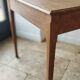 Oak side table