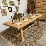 Farmhouse table with 2 extensions