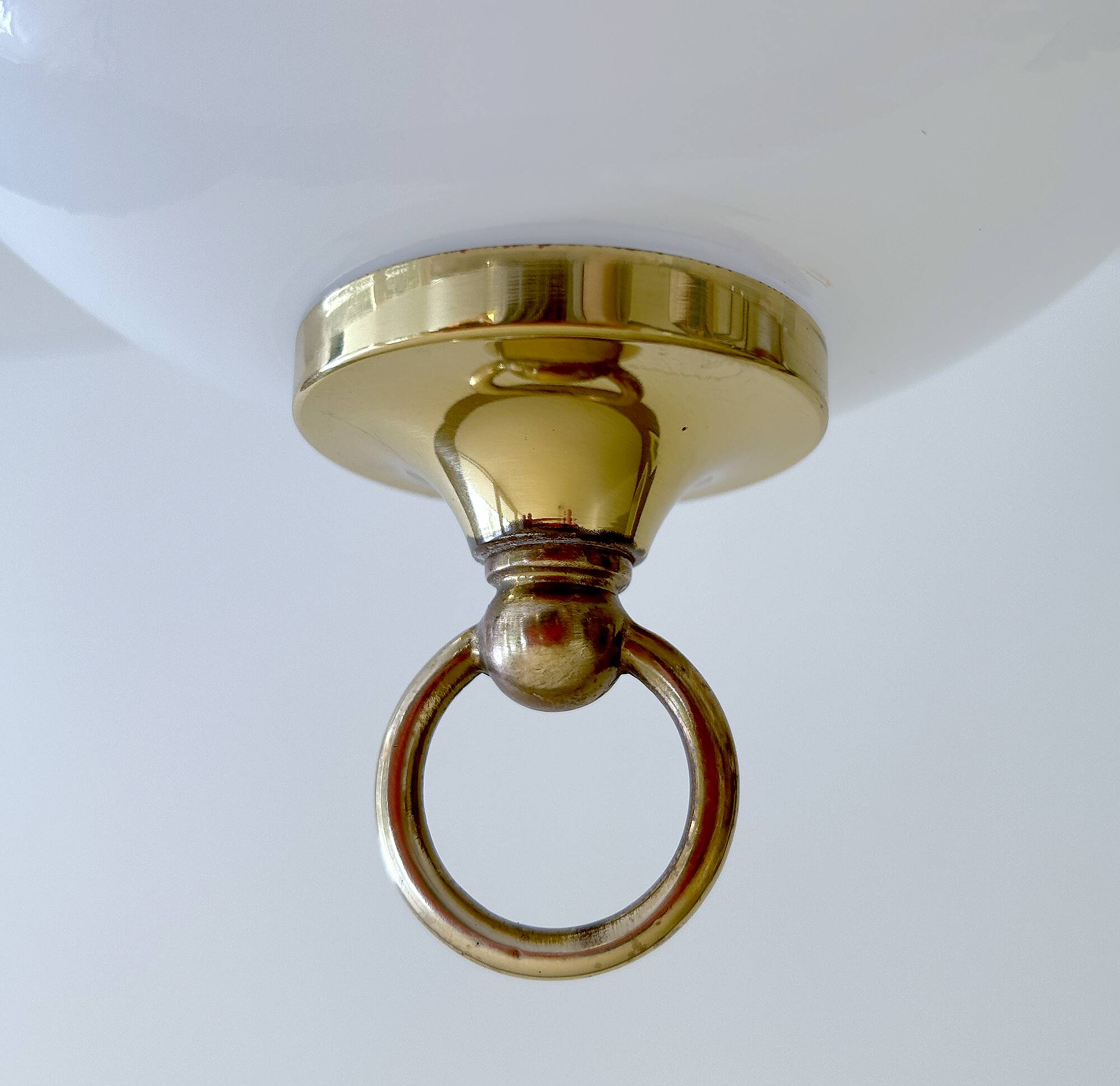 Plafonnier Vintage Verre Limburg