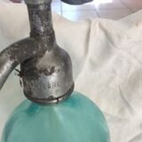 Blue siphon Seltz water