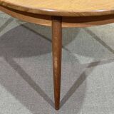 Table GPlan en teck avec une allonge papillon des années 70
