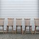 10 bistro chairs troquet "menuet" baumann 1970