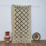 Handmade Moroccan Berber rug 185 x 94 cm