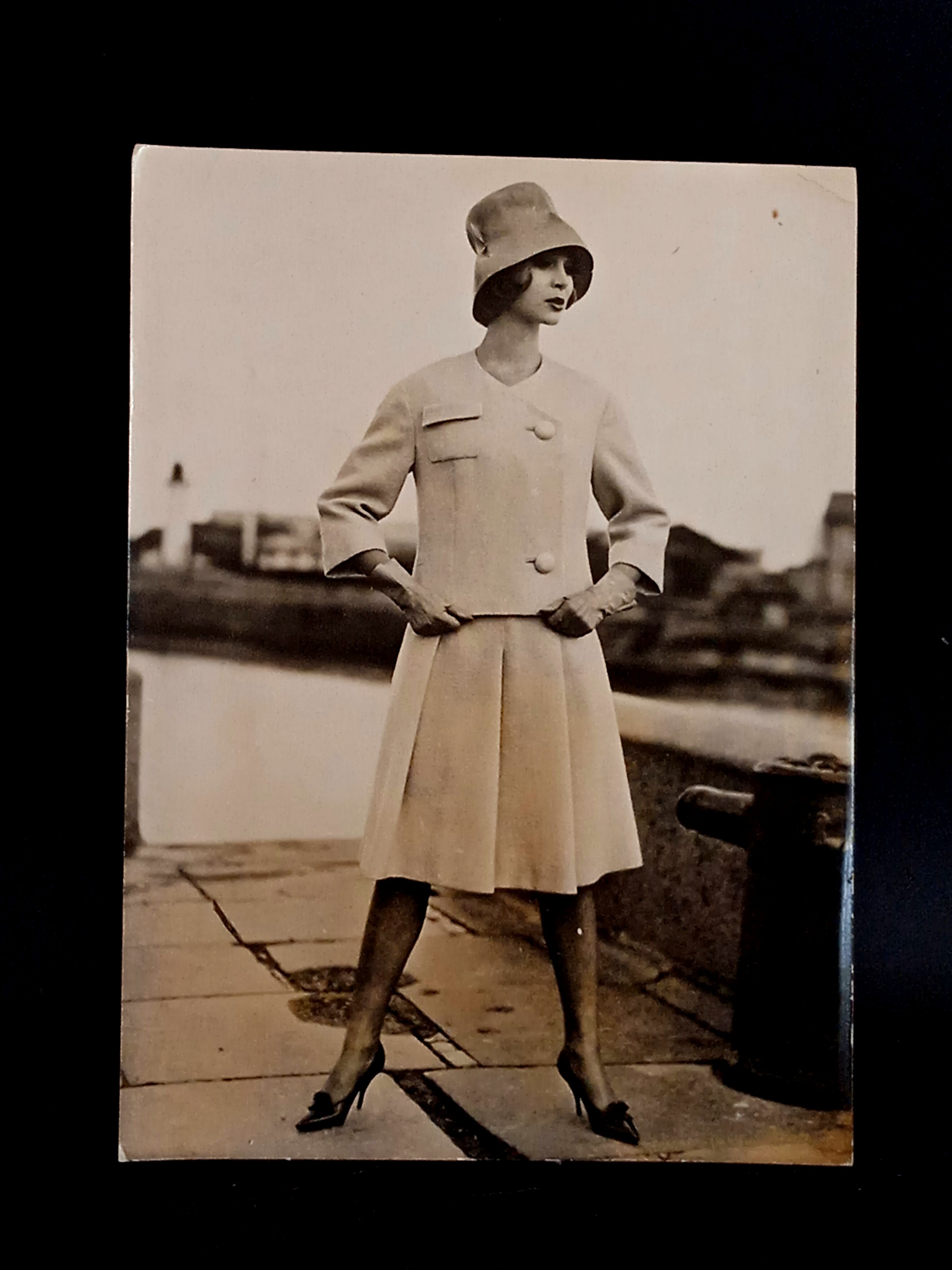 Original fashion photography, Paris, 1961.