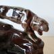 Vintage ceramic tiger ashtray