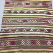 Turkish kilim runner 210x58 cm