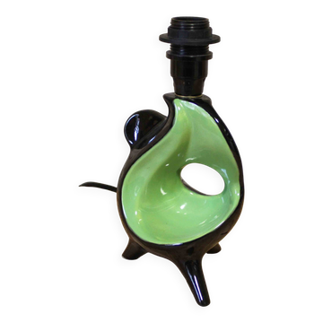 Lampe de chevet en céramique émaillé