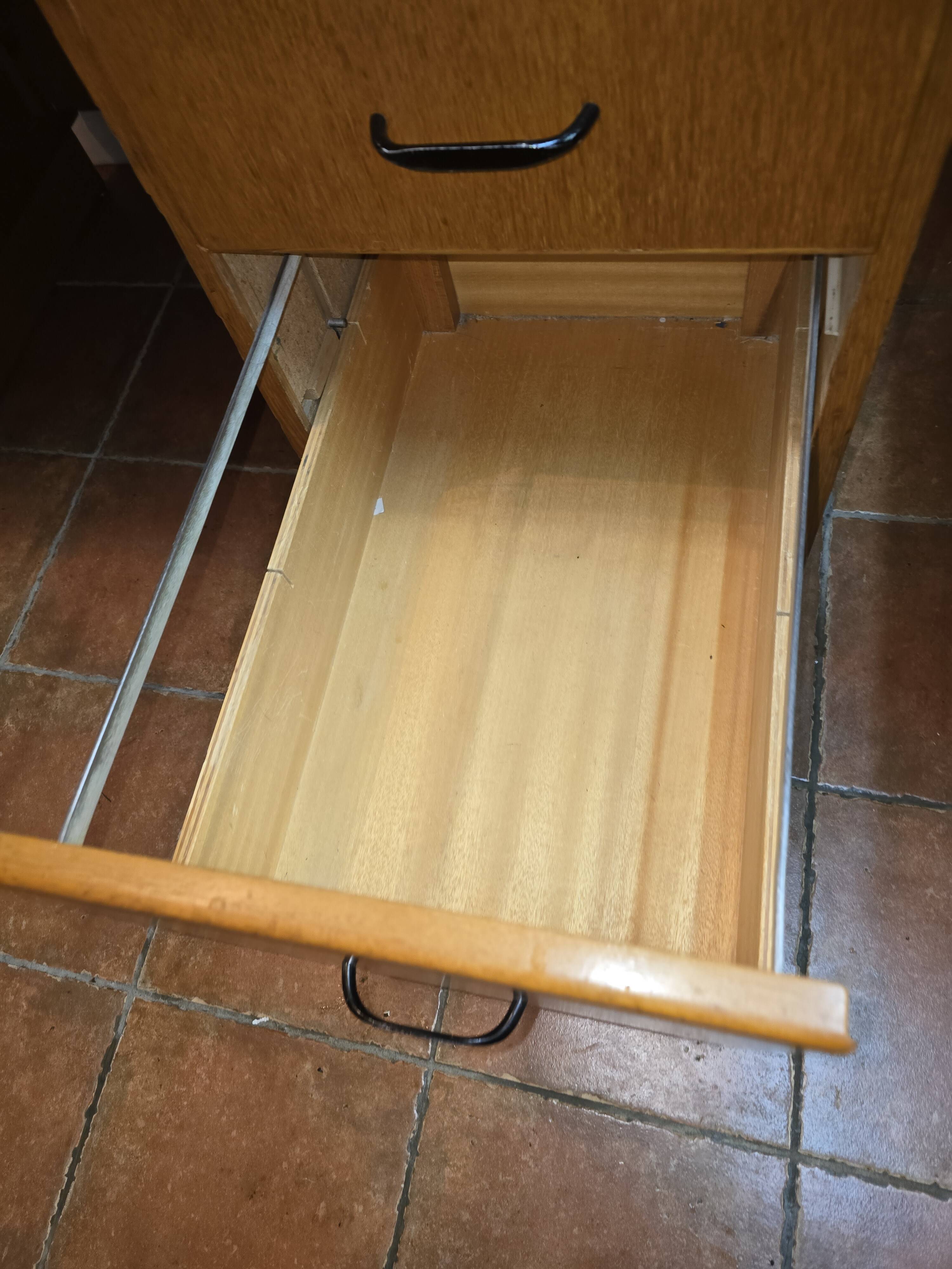 1960s Burwood Oak Desk