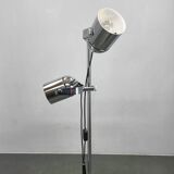 Adjustable Mid-Century Chrome Floor Lamp by Stanislav Indra 1960s