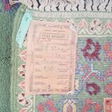 Moroccan rug 123x185cm handmade wool on cotton