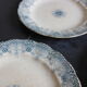 Set of 5 plates iron earth Boulenger Choisy the King