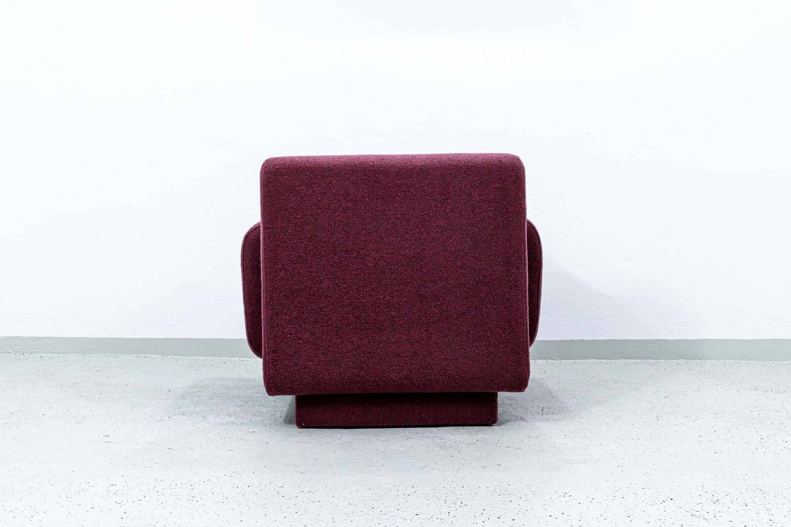 Vintage Lounge Chair By Eberhard Geißler, Oelsa, Germany, 1970’s