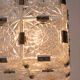 Pair of Glass Cube Pendants for Kamenický Šenov, 1970s