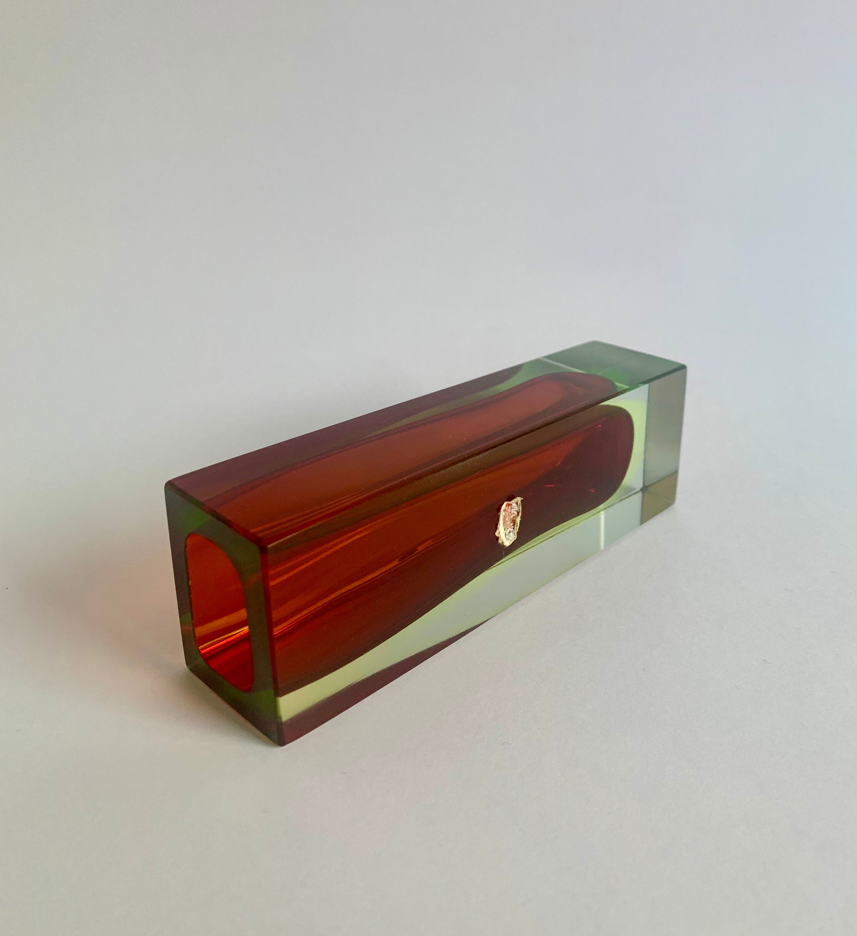 Vase by F. Poli for Murano, Italy, 1970s