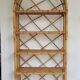 Rattan shelves