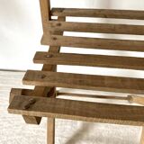 Antique folding chair or plant holder