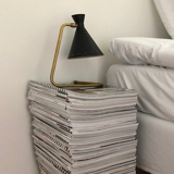 2 lampes de table cocotte noir