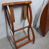 Wooden coffee table removable oval board nautical style