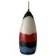 Mid-century coloured glass pendant lamp, 1960, Italy