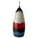 Mid-century coloured glass pendant lamp, 1960, Italy