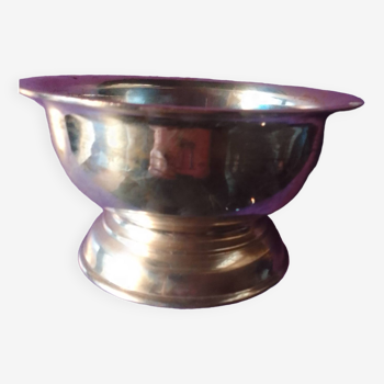 Silver metal cup