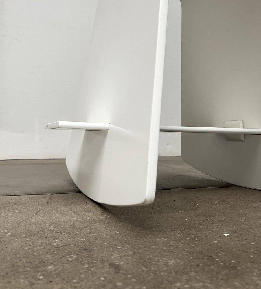 Minimalist Danish rocking stool by Michael C. Poulsen