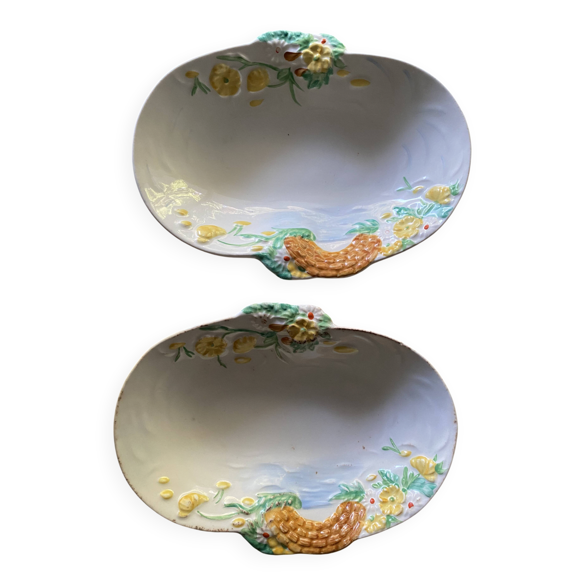 2 raviers Clarice Cliff