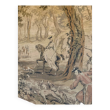 Old castle tapestry