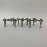 Set of 3 Candlestick by Fritz Nagel & Ceasar Stoffi and manufactured by BMF 1960’s
