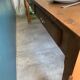 Farm table with 6 drawers