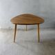 Table basse, d'appoint tripode en bois, 1960
